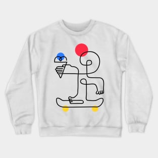 Summer Stroke Crewneck Sweatshirt